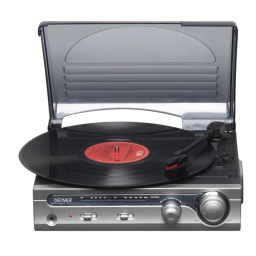 Denver VPR-130 Retro turntable Manuel utilisateur | Fixfr