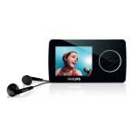 Philips SA3DKV04RN/02 GoGEAR Baladeur MP4 avec station d'accueil Manuel utilisateur