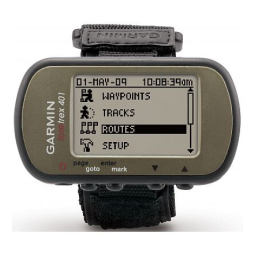 Garmin Foretrex 401 Manuel utilisateur | Fixfr