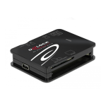 DeLOCK 91471 USB 2.0 Card Reader All in 1 Fiche technique