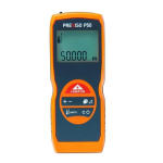 Prexiso P50 50M 165FT LASER DISTANCE MEASURE Manuel utilisateur