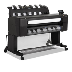 HP DesignJet T1530 Printer series Manuel utilisateur