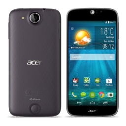 Acer Liquid Jade Manuel utilisateur | Fixfr