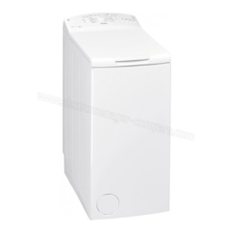 Whirlpool AWE 6214 Washing machine Manuel utilisateur | Fixfr