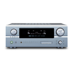 Denon AVR-2805 Mode d'emploi | AI Chat & PDF | Fixfr