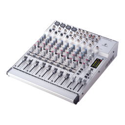 Behringer MX1604A Manuel utilisateur | Fixfr