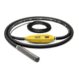 Wacker Neuson IRFU65/230/5 CH High Frequency Internal Vibrators Manuel utilisateur | Fixfr