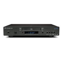 Cambridge Audio Azur 650BD Manuel utilisateur | Fixfr