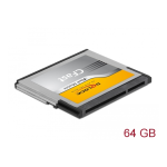 DeLOCK 54089 CFast 2.0 memory card 64 GB MLC Fiche technique