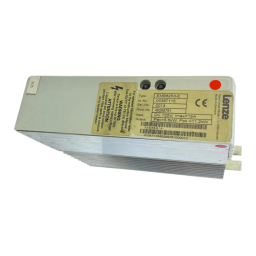 Lenze 8253 Brake chopper Mode d'emploi | Fixfr
