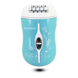 Techwood TEP-40 Epilateur Rechargeable Manuel utilisateur | Fixfr