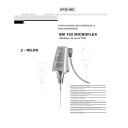 KROHNE BM 102 ATEX Manuel du propriétaire | Fixfr