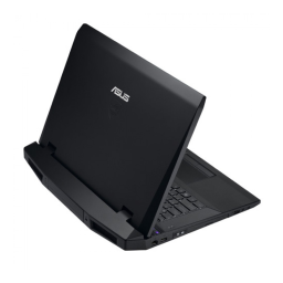 Asus ROG G73Jw Laptop Manuel utilisateur | Fixfr