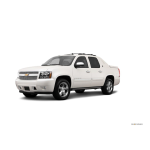 Chevrolet Avalanche 2007-2013 Manuel du propri&eacute;taire