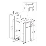 Whirlpool ART 3801 Fridge/freezer combination Manuel utilisateur