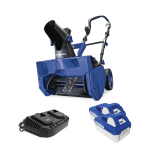Snow Joe iON+ 24V-X2-SB18U: Manuel d'utilisation + IA