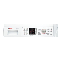 Bosch WAS28463 - 8 Logixx Manuel utilisateur | Fixfr