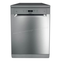 HOTPOINT/ARISTON HFC 3C33 W X Dishwasher Manuel utilisateur | Fixfr