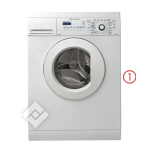 Bauknecht WA 5560 BK Washing machine Manuel utilisateur