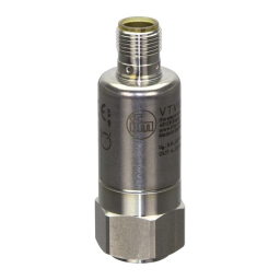 IFM VTV122 Vibration transmitter Mode d'emploi | Fixfr
