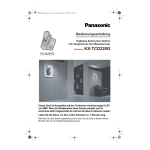 Panasonic KXTCD220SLE Operating instrustions