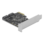 DeLOCK 90431 2 port SATA PCI Express Card - Low Profile Form Factor Fiche technique