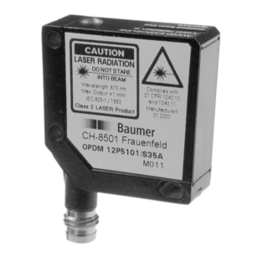 Baumer OPDM 12P5104/S35A: Fiche technique + Chat IA | Fixfr