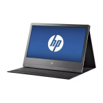 HP U160 15.6-inch LED Backlit Monitor Manuel utilisateur