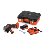 Powerplus POWDP3515 ANGLE GRINDER 20V+ CHARGER + BATT 20V Manuel du propri&eacute;taire