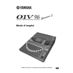 Yamaha 9000WEB Manuel utilisateur