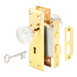 Prime-Line E 2311 Victorian Keyed Mortise Entry Lock Set Guide d'installation | Fixfr