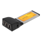 Delock Carte Express USB/FireWire: Assistance IA &amp; PDF