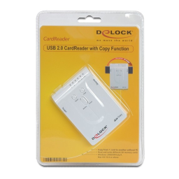 DeLOCK 91482 USB 2.0 Card Reader Fiche technique | Fixfr