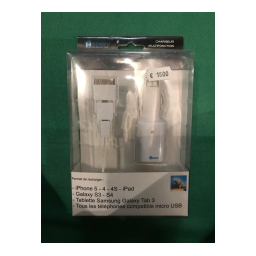 Chargeur Allume-Cigare ACCHAC2E10 + IA et PDF | Fixfr
