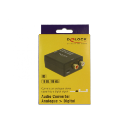 DeLOCK 63468 Audio Converter Analogue > Digital HD Fiche technique | Fixfr
