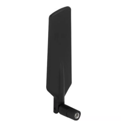 DeLOCK 12606 5G LTE Antenna SMA plug -1 - 3 dBi omnidirectional rotatable Fiche technique | Fixfr