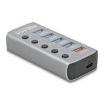 DeLOCK 63263 USB 3.2 Gen 1 Hub Fiche technique