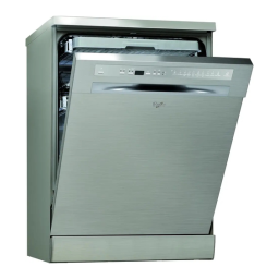 Whirlpool ADP LUNA/1 Dishwasher Manuel utilisateur | Fixfr
