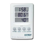 Extech Instruments 445702 Hygro-Thermometer Clock Manuel utilisateur