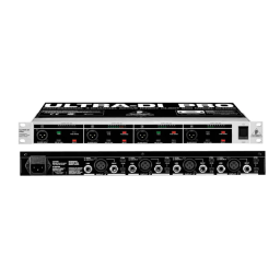 Behringer DI4000 Manuel utilisateur | Fixfr