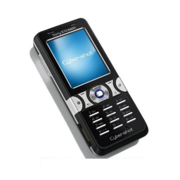 Sony Ericsson K550IM Manuel utilisateur | Fixfr