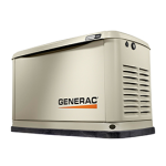 Generac 20 kW 007038R0 Standby Generator Manuel utilisateur