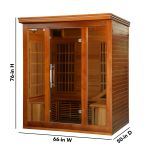 Radiant Sauna SA1322 Cedar Elite 4-5 Person Premium Sauna Mode d'emploi