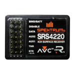 Spektrum SRS4220 DSMR AVC Surface Rx Manuel utilisateur