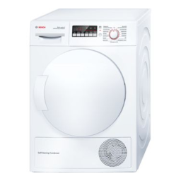 Bosch WTW84271 - EcoLogixx 7 Manuel du propriétaire | Fixfr