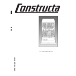 CONSTRUCTA CG432V9 Manuel utilisateur