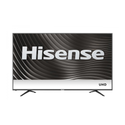 Hisense 75U1600 U1600 Series 4K UHD Commercial TV Manuel utilisateur | Fixfr