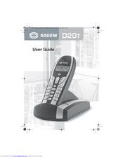 Sagem D20V Manuel utilisateur | Fixfr