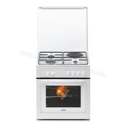 sauter SCM1020W Cuisinière mixte Manuel utilisateur | Fixfr