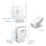 Trendnet TPL-430APK WiFi Everywhere&trade; Powerline 1200 AV2 Wireless Kit Fiche technique